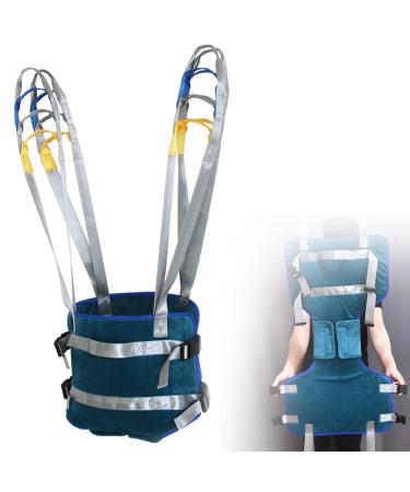 Assisted Walking Harness Patient Lift Sling for Home Patient-Assisted Walking Sitting Vertical Strap Spreader for Rehabilitation Transfer Pads Training Sling for Elderly Disabled Large