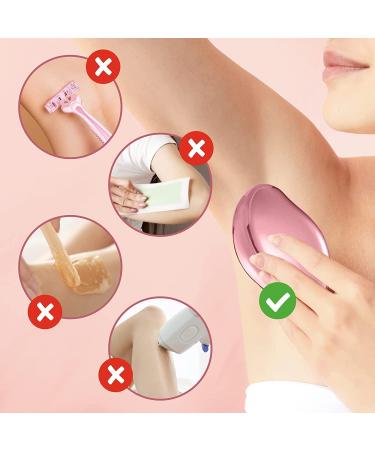Rantherm Crystal Hair Eraser 2023 - Upgraded Hair Removal for Back, Arms, Legs in Pink - Buy Online on GoSupps.com