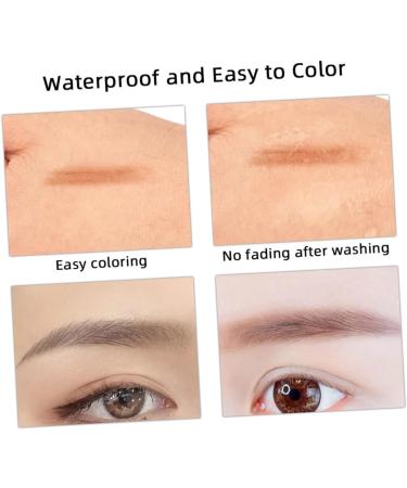 Healeved 2 Sets Eyebrow Pencil Eyebrow Pen Waterproof Brow Pencil Eyebrow Wood Pencils Plastic - Buy Online on GoSupps.com
