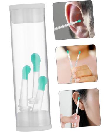 TOVINANNA 3pcs Silicone Ear Cleaner Tips Set Soft Reusable Ear Scoop Accessories for Earwax Removal Compatible Cleaning Tools for Family Use - Buy Online on GoSupps.com