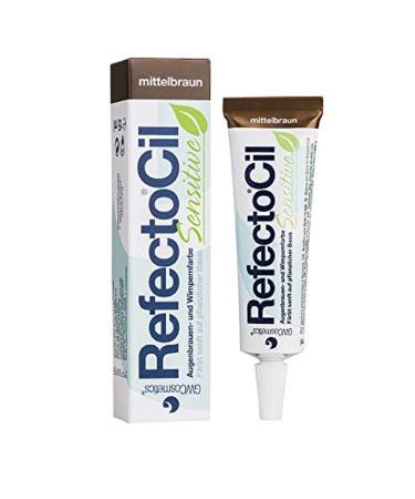Refectocil Sensitive eyebrow/eyelash tint medium brown 15ml medium brown