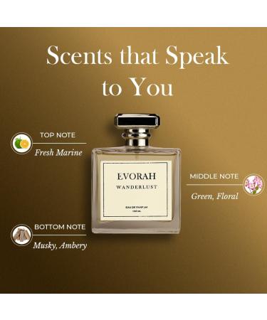 WANDERLUSTS Men s Perfume by HOUSE OF EVORAHI I Perfume for Men I Long Lasting I Luxury fragrance I Boys perfume I Eau De Perfume I - Buy Online on GoSupps.com