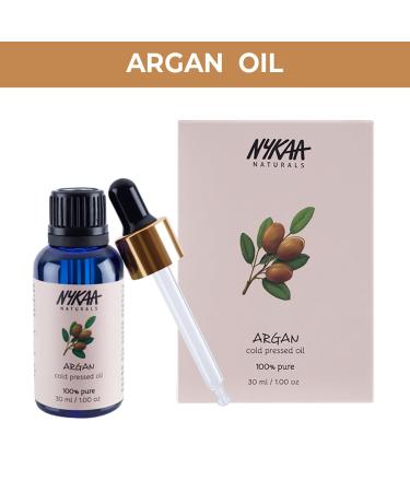 Buy Nykaa Naturals 100% Pure Cold Pressed Argan Oil for Women 1 oz | International Shipping Available - Buy Online on GoSupps.com