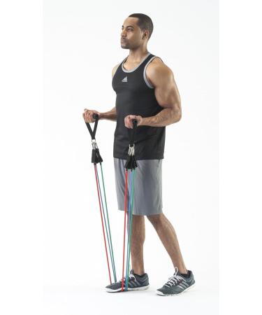 Ultimate Resistance Band Set with Starter Guide | Black Mountain Products - International Shipping Available - Buy Online on GoSupps.com