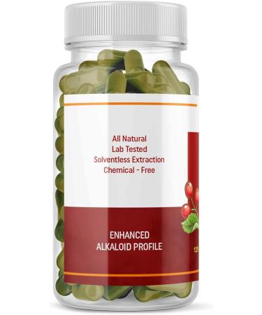 Yerba Mate Energy Capsules - Natural Herbal Caffeine for Energy & Focus | Supports Health & Metabolism | 125 Vegan Capsules - Buy Online on GoSupps.com