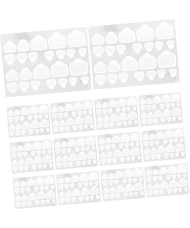 FOYTOKI 20 Sheets Nail Stickers for Nail Art Short Nails Press on Nail Adhesive Tabs Sticky Tabs for Nails Nail Sticky Tabs Nail Tabs Nail Glue Stickers for Press on Nails Sticker Nails
