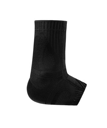 Bauerfeind Sports Achilles Support | Relieves Achilles Pain While Running & Jumping | All Black X-Small - Buy Now - Buy Online on GoSupps.com