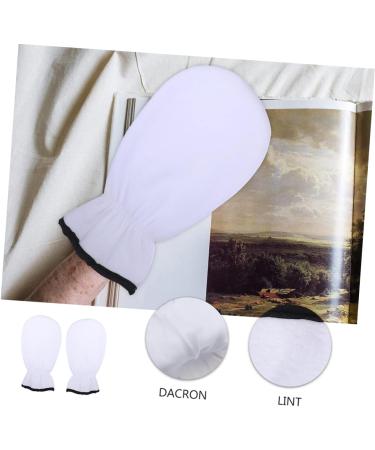 FOMIYES 6 Pairs Maintenance Care Gloves Hand Care Mittens Cotton Mitts for Paraffin Wax Bath Paraffin Wax Covers Wax Warmer for Hand Care Work White Polyester Moisturizing Cover Hand Use - Buy Online on GoSupps.com