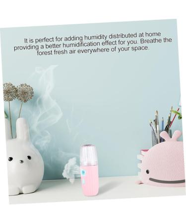 Healeved 2 Pcs Hydrating Instrument For Skin Hydration Portable Facial Mister Mini Face Steamer Abs 11X3.6X3.6cmx2pcs - Buy Online on GoSupps.com