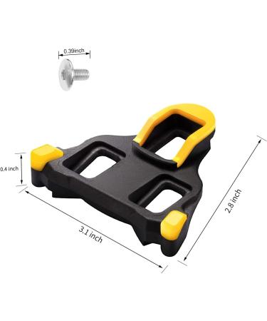 Baidell Bike Cleats - 6 Degree Float, Compatible with Shimano SPD-SL System, Cycling Pedals Cleat for Road Bikes - Indoor/Outdoor Bicycle Cleat Set - Buy Online on GoSupps.com