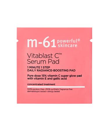 Buy M-61 Vitablast C Serum Pad - 10 Treatments | Super Glow with 15% Vitamin C E & Gallic | International Shipping Available - Buy Online on GoSupps.com