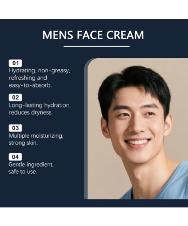  ZLHHRZJX 6-in-1 Men's Face Cream Anti-Aging Moisturizer for Repairing and Strengthening Deep Wrinkles Face Moisturizer and Anti-Wrinkle Lotion for Men (4 PCS) - Buy Online on GoSupps.com