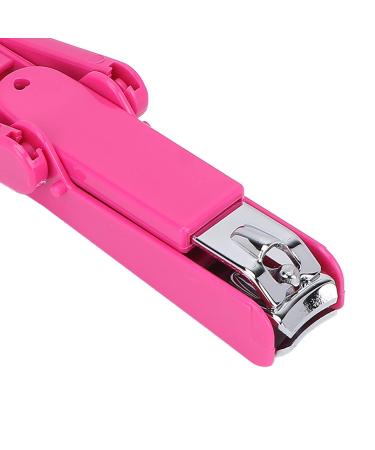 Older Nail Clipper with Magnifying Glass - Stainless Steel Adjustable Fingernail & Toenail Cutter for Seniors & Babies (Rose Red) - Buy Online on GoSupps.com