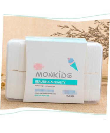 Ipetboom 1000pcs Cosmetic Cotton Pads - Thin Nail Polish Remover & Makeup Remover Tools for Flawless Skin - Buy Online on GoSupps.com