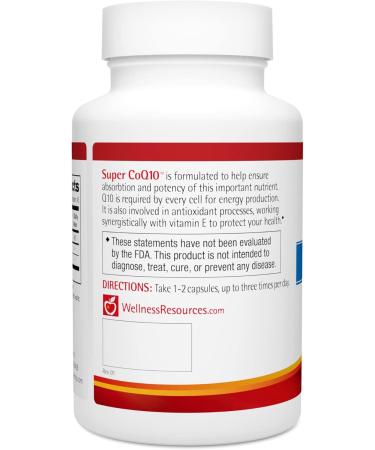 Q10 Super Q10 (100 mg) Enhanced for Absorption 90 Softgel Capsules - Buy Online on GoSupps.com