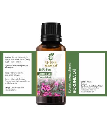 Sheer Essence Boronia Essential Oil - 0.16 to 169 fl Oz Cruelty Free & Vegan Phthalate-Free Fragrance Aromatherapy Luxury Skincare (250ML-(8.45 Fluid Ounce) Sheer Essence Boronia Oil) - Buy Online on GoSupps.com