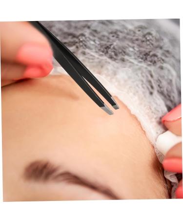 FRCOLOR Double-Ended Eyebrow Tweezers Beauty Makeup Tool Eyelash Pick up Tool Eyebrow Shaping Tweezer Eyebrow Clip False Eyelash Pick Tool Specialty Tools Stainless Steel - Buy Online on GoSupps.com