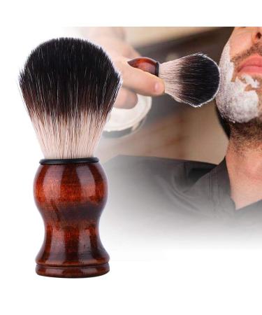 Buy Men s Nylon Bristle Shaving Brushes | Wooden Handle Barber Foam & Cleaning Brush for Home & Travel - Buy Online on GoSupps.com