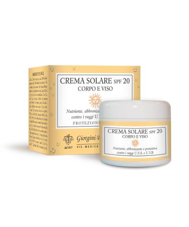 Dr Giorgini Sun Cream SPF 20 Body & Screw 100ml