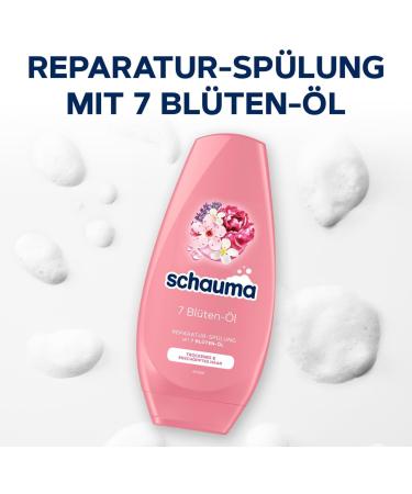  Schauma Schauma Schwarzkopf Repairing Conditioner with 7 Flower Oils (3 x 250 ml) conditioner for dry and tired hair conditioner for radiant shine without weighing hair down - Buy Online on GoSupps.com