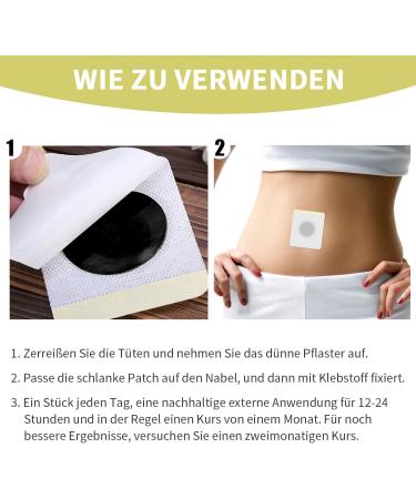 30 Fast Slimming Patches - Quick Weight Loss Fat Burner & Detox for Women - Buy Online on GoSupps.com