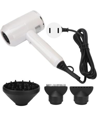 Negative Ion Hair Dryer Low Magnetic Nourishing Ionic Hair Dryer Professional High Speed 2000W for Travel (US Plug 110V) - Buy Online on GoSupps.com