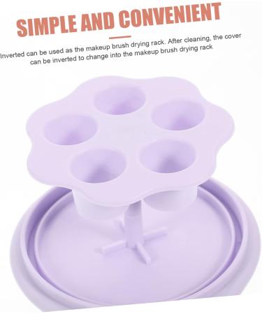 NUSITOU 1set Makeup Brush Cleaning Bowl Beauty Tool Cleaning Bowl Makeup Brush Washer Bowl Brush Cleaner Kit Cleaning Scrubber Beauty Tool Cleaner Kit Makeup Cleaner Cosmetic Brush Pp 8.5X8X6.8CM Violet - Buy Online on GoSupps.com
