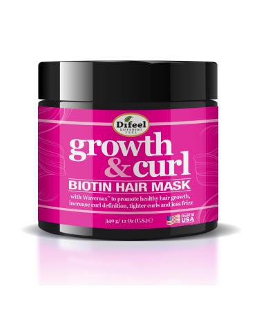 Shop Difeel Growth & Curl Biotin Hair Care Gift Box - Faster Growth Shampoo Conditioner Hair Mask & Oil - International Shipping Available - Buy Online on GoSupps.com