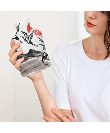 Plush Bird Hot Water Bottle with Cover | Hand Warmer for Adults & Kids - 26.5x15.3cm | International Shipping - Buy Online on GoSupps.com