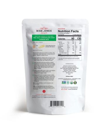Miss Jones Baking Organic Chocolate Chip Cookie Mix | Non-GMO & Vegan-Friendly | Packed with Morsels & Sea Salt | 13 oz (Pack of 3) - Buy Online on GoSupps.com