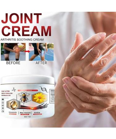 2 Pieces Todahof Bienengiftsalbe - Bee Venom Cream for Pain Relief | Death Moof Bienenergift - 60g Natural Relief for Arms Waist Legs & Feet - Buy Online on GoSupps.com