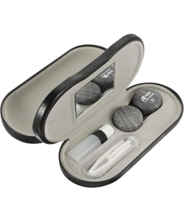 Alipis Dual-Purpose Glasses Case Travel Set Multifunctional Double-Layer Storage for Glasses & Contacts | 5PCs Compact Metal Folding Design (15.8x7.4cm) - Buy Online on GoSupps.com