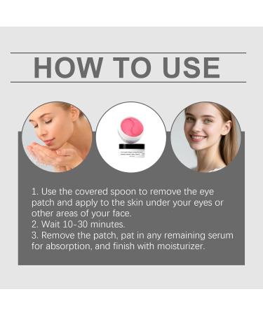  CongRong Collagen Hydrogel Eye Masks Concealer Niacinamide Eye Masks for Refined Less Wrinkles Moisturizing and Firming Anti-Aging Care Gift for Women (1 Pcs) - Buy Online on GoSupps.com