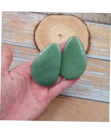 Natural Jade Eye Scraping Massage Tool - Aventurine Jade Massager | 6.5x4.2cm | International Shipping Available - Buy Online on GoSupps.com
