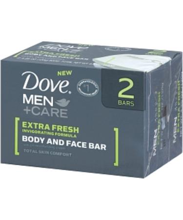 Dove Mens + Care Ex Fresh Size 4z Dove Mens + Care Extra Fresh 2bar 4.25 Ounce2