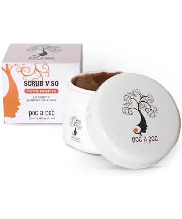  poc a poc POC A POC - Purifying facial scrub with extracts of pink grapefruit and sage hazelnuts and finely chopped almonds to achieve the exfoliating and purifying effect. Format 100 ml - Buy Online on GoSupps.com