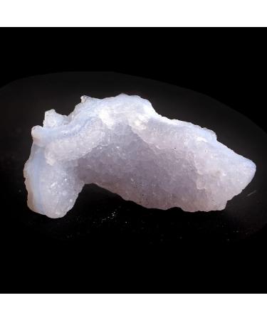 Double Happy Healing Crystal - Natural Raw Blue Chalcedony Gemstones for DIY & Decoration Gifts (15-30g) - Buy Online on GoSupps.com