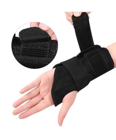 ZEPOHCK Adjustable Wrist Brace for Tendonitis & Arthritis Relief | Left Hand Large Support Splint - Ideal for Men & Women - Buy Online on GoSupps.com