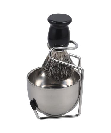 Beavorty 4 Sets Beard Brush Set - Professional Shaving Tools for Men | Portable Shaver & Beard Care Kit | Multi-use Shave Brush & Razor Stand - Buy Online on GoSupps.com