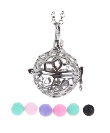 Fashion Essential Oil for Pendant Necklace with Stone Jewelry for Women Gi B