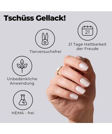 Original Miss Sophie UV Gel Nail Foils - Soft Touch Polish Strips in Solid Color Rose Lace for Finger & Toenails - International Shipping Available - Buy Online on GoSupps.com