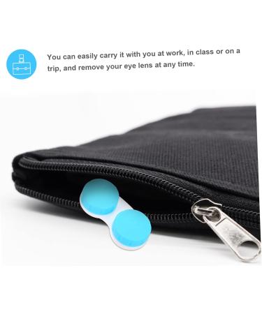 Buy Healvian 90pcs Eye Case Kit - Left & Right Eye Containers | Travel Box - Durable Plastic Holders for Contact Lenses - Buy Online on GoSupps.com