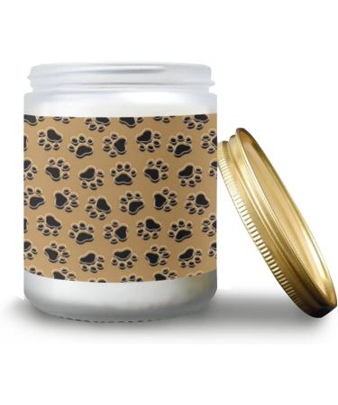 Lavender Candles for Home | Aromatherapy Jar Candles 7 oz | Long Lasting Scented Candles Gift Set for Women | Perfect Birthday Gifts with Gold Pet Paw Prints - Buy Online on GoSupps.com