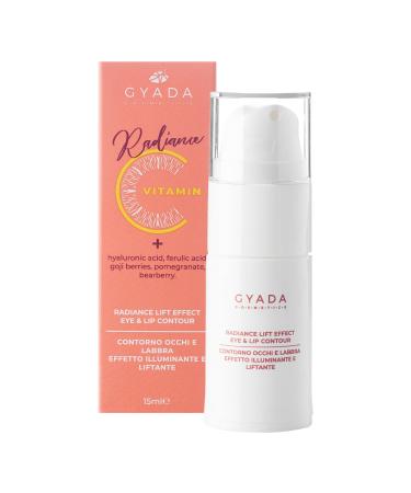 GYADA COSMETICS Radiance Lift Effect Eye & Lip Contour brightening eyes and lips antioxidant effect against aging and expression signs vitamin C base 15 ml
