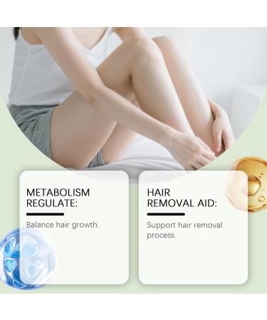  Rubu22a Cyperus Hair Removal Oil - Moisturizes & Soothes Skin - Reduces Body Hair Growth - Hair Removal Oil for Men & Women - 2 60 ml - Buy Online on GoSupps.com