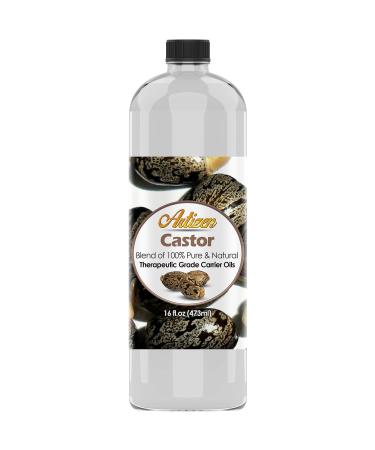 Artizen 100% Pure Castor Oil (Huge 16 OZ BOTTLE) Premium Therapeutic Grade Natural Castor Oil - Skin & Hair Moisturizer - Perfect Carrier Oil for Essential Oils