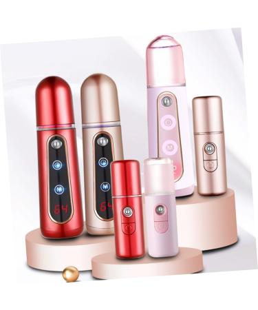 FOMIYES 2pcs Nano Facial Mister Nano Mist Sprayer Facial Mister Sprayer Mini Steamer Humidifier Face 14X3.9X3.9CMx2pcs Rose Goldenx2pcs - Buy Online on GoSupps.com