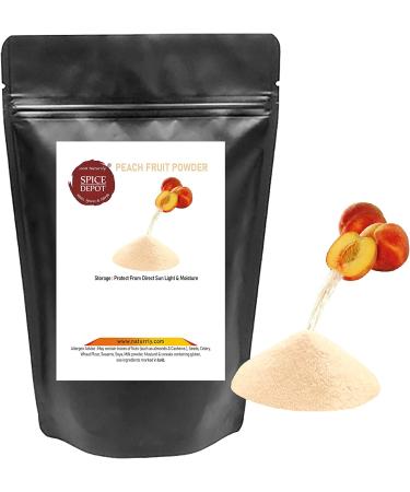 Peach Fruit Powder Dried | Fruit Powder | Spray Dried Powder | Free P&P U.K (100 Gram) - Buy Online on GoSupps.com
