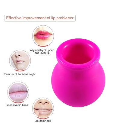 Lip Plumper Device - Natural Silicone Pout Enhancer Tool for Full, Plump Lips - Buy Online on GoSupps.com