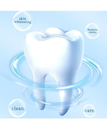 Yabauuop Toothpaste for removing stains 200 g daily dental cleaning for children men women families smokers tea stains and travel - Buy Online on GoSupps.com